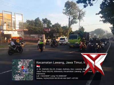 Pengaturan Lalu Lintas di Pagi hari di Daerah Hukum Polsek Lawang Kec. Lawang Kab. Malang - PoliceTube