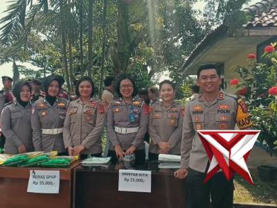 Gerakan Pangan Murah oleh Polres Kuningan bersama Bulog Bandorasa