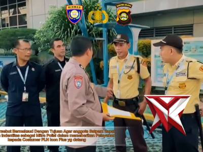 Giat Penertiban Atribut/Seragam Satpam olh Si Wasjaspam Subdit Satpam/Polsus Dit Binmas Polda Sumsel