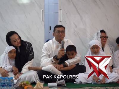 Kapolres Sukabumi Kota melaksanakan silaturahmi bersama tokoh agama - PoliceTube