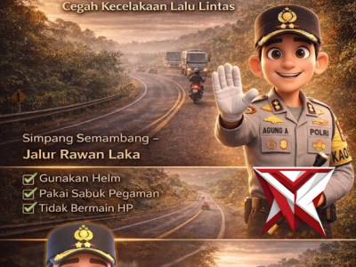 Kapolres Musi Rawas, AKBP AGUNG ADHITYA PRANANTA,SH.,S.I.K.,MH., melalu Kasat Lantas, AKP MURIYANTO,