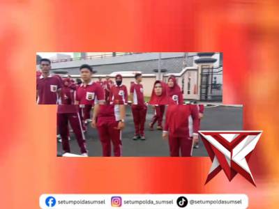 Palembang Dalam rangka menjaga kebugaran serta meningkatkan soliditas antar personel