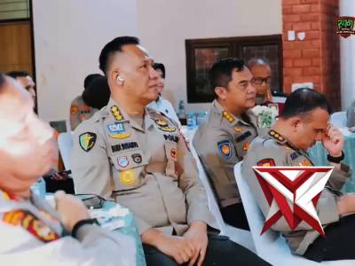 Kapolda Sumatera Selatan IJP. Dr. Sandi Nugroho, S.I.K., S.H., M.Hum. memimpin evaluasi penguatan SD