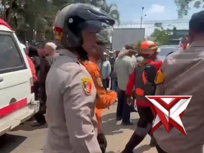 Telah ditemukan korban yang sebelumnya dilaporkan terbawa hanyut di Sungai Ciapus. - PoliceTube