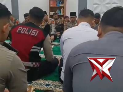 Pembinaan Rohani Personel, Polres Musi Rawas Gelar Pembacaan Yasin Rutin