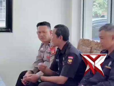SAT  BINMAS POLRES MUSI RAWAS MELAKUKAN SAMBANG HIMBAUAN KAMTIBMAS
