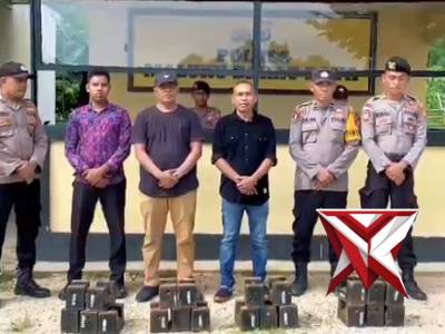 Piket SPKT polres mbd berhasil meringkus pencurian kurang dari 3 jam