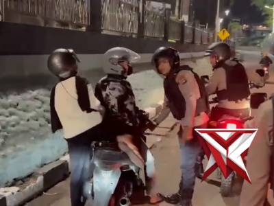 Patroli satsamapta polresta Bukittinggi