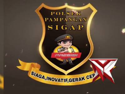 Polsek pampangan hadir