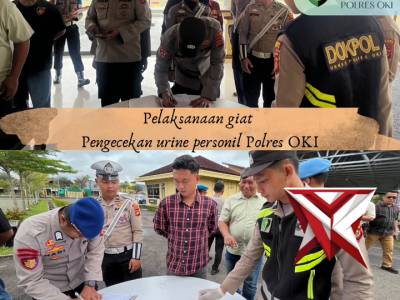 pengecekan urine personil