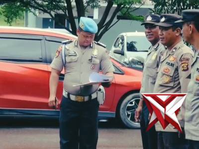 Giat sie propam polres pali melakukan cek apel fungsi personil polres pali