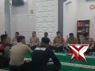 Pembinaan Rohani Personel, Polres Musi Rawas Gelar Pembacaan Yasin Rutin Dukung Program Kapolda