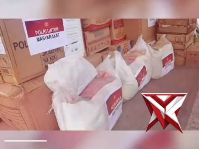 Wujud kepedulian nyata ditunjukkan melalui sinergi antara Polres Ogan Ilir, Bhayangkari, dan Baznas