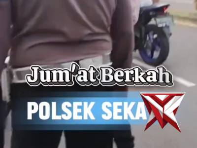 Jumat berkah Polres muba polsek sekayu