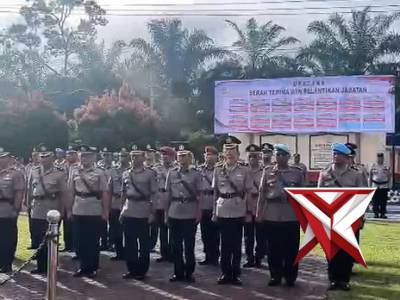Kapolres Sarolangun Pimpin Sertijab PJU Polres Sarolangun