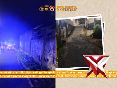 *Respon Cepat Laporan Warga, Polisi Pastikan Situasi Kelurahan Anggut Atas Aman dari Isu Geng Motor*