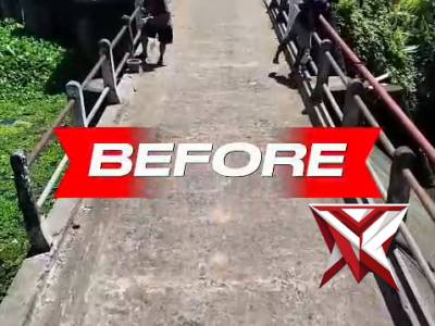 Dukung Program Kapolda Sumsel.Polres Musi Rawas Revitalisasi Jembatan Dam Impres Melalui Program "BE