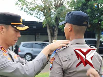 Pembukaan Latihan Kerja Siswa Diktuk Ba Polri (Kemampuan Brimob) TA. 2026 di Polres Madiun - PoliceTube