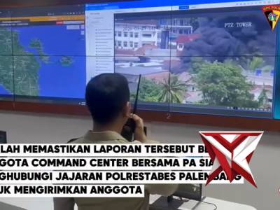 Respon Cepat Call center 110 Polda Sumsel - PoliceTube