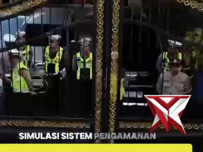 POLRES PACITAN GELAR LATIHAN ALARM STELLING. - PoliceTube