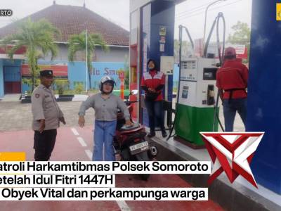 PATROLI POLSEK SOMOROTO - PoliceTube