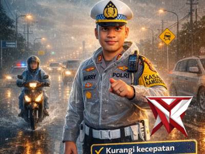 TETAP AMAN BERKENDARA SAAT HUJAN!!!! - PoliceTube