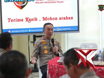 KAPOLDA SUMSEL PIMPIN COFFEE MORNING BERSAMA PJU POLDA SUMSEL - PoliceTube
