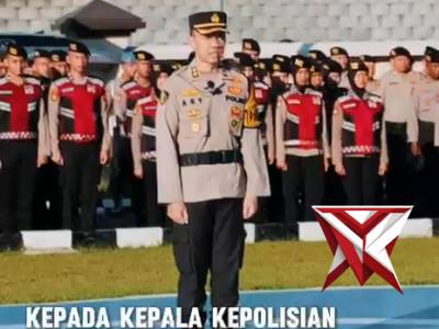 APEL PEMBERIAN PENGHARGAAN OLEH KAPOLDA SUMSEL