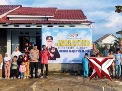 Kapolda Sumatera Selatan Irjen Pol Dr. Sandi Nugroho mewujudkan komitmen nyata dalam pemberdayaan