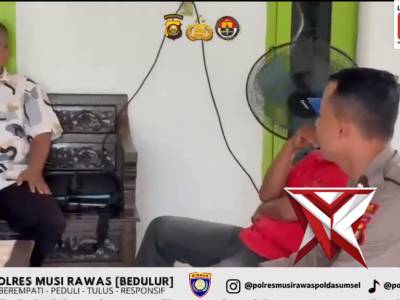 Kapolda Sumsel IJP DR. SANDI NUGROHO-Kapolres Musi Rawas-Sat Binmas Jalin Silahturahmi dengan pn