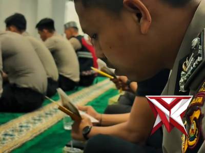 Wujudkan Personel Religius, Polres Musi Rawas Implementasikan Program Kapolda Sumsel IJP Sand