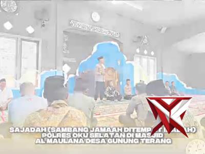 sajadah sambang jamaah di tempat ibadah