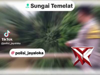 Polres Musi Rawas terus melakukan pemantauan terhadap debit air di musim hujan yang intensitas tingg