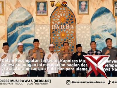 Silaturahmi untuk mempererat ukhuwah ?