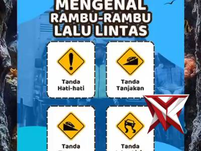 Mengenal Rambu rambu lalu lintas