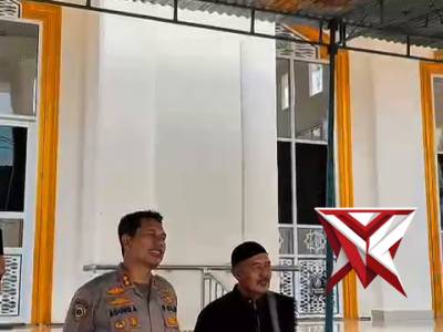 Kapolres Musi Rawas Pererat Silaturahmi Lewat Shalat Jumat di Masjid Al Hidayah