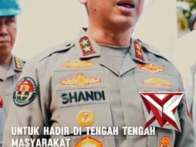 5/ Polri untuk masyarakat
hadir, berbuat, bermanfaat