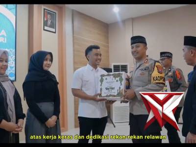 Polres Kediri Gelar Sambung Roso Bersama Relawan SPPG 1 dan 2 Sambung Roso dan buka puasa bersama P - PoliceTube