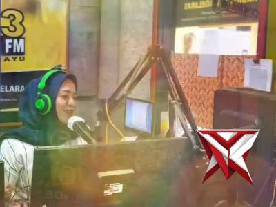 polantas Menyapa bersama 101.3 FM Radio Cinde.