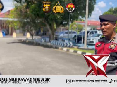 Menindak Lanjuti Arahan Kapolda Sumsel IJP. Sandi Nugroho., S.I.K., S.H., M.Hum., mengenai keamanan