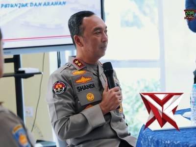 Kapolda Sumatera Selatan Irjen Pol. Dr. Sandi Nugroho, S.I.K., S.H., M.Hum. menggelar coffee morning