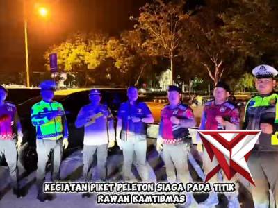 POLRESOKI HADIR JAGA OKI HADIR