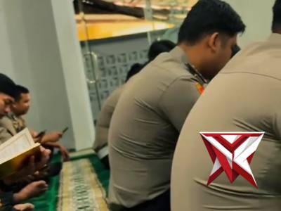 Wujudkan Personel Religius, Polres Musi Rawas Implementasikan Program Kapolda Sumsel IJP Sand - PoliceTube
