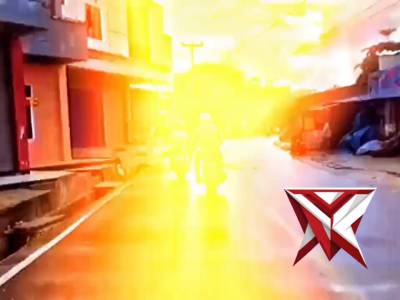 Giat patroli rutin polsek kisar