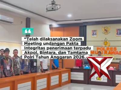 arahan dari karo sdm polda sumsel