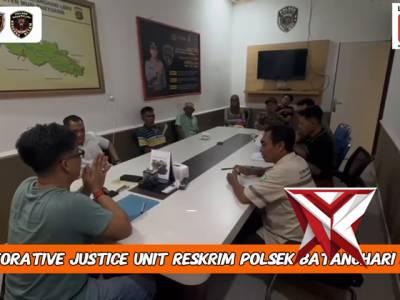 Restorative justice reskrim polsek BHL polres muba