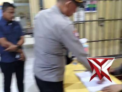 Piket SOC Polres Muba cek dan kontrol ruang tahanan