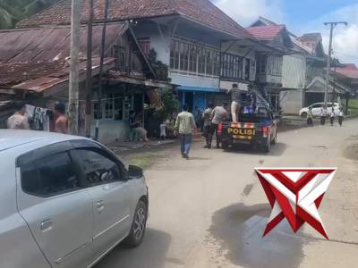 Kegiatan baksos polsek muara Kelingi di kecamatan Muara kelingi