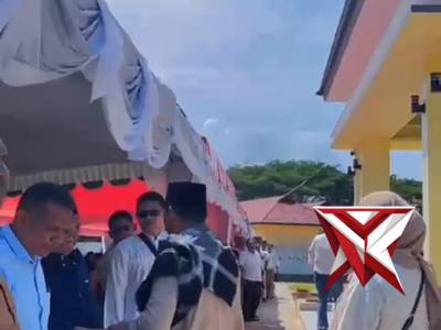 Open house kapolres MBD merayakan idul fitri 1447 H