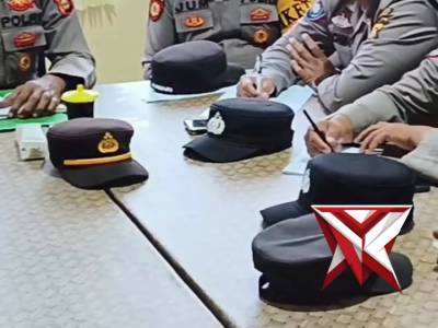 Polsek STL Ulu Terawas Melaksanakan Anev - PoliceTube